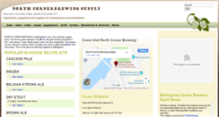 Desktop Screenshot of northcornerbrewing.com